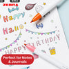 Zebra Clickart Ballpoint Retractable Bullet Tip Pen for Journaling & Drawing