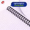 Pukka Pad A5 Squared Jotta Book, 200 Pages Wirebound Grid, Perforated