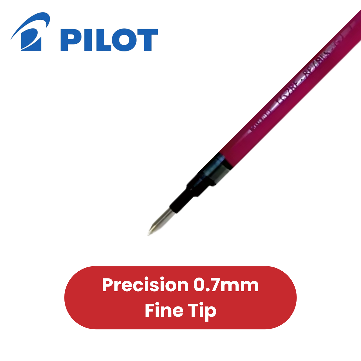 Pilot G2-07 Refill - Medium - Violet - Single - Pack of 2 to 36