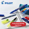 Pilot FriXion Clicker Erasable Gel Rollerball Multiple Pens 0.7mm Tip - Blue