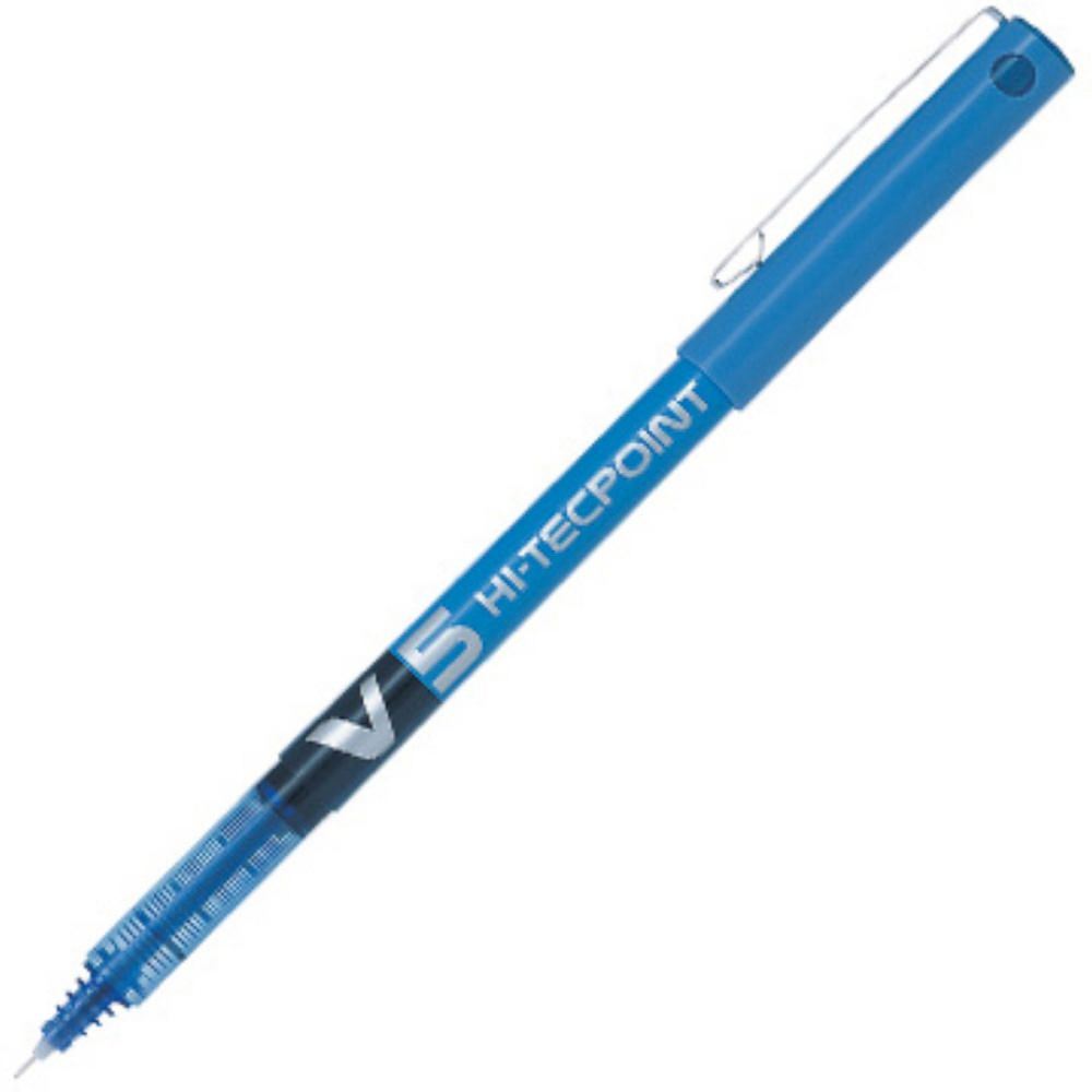 Pilot V5 Liquid Ink Rollerball Fine Value Pack Blue (Pack of 3)
