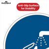 Durable Wash Hands Floor Sticker - 43cm Blue Self-Adhesive Hygiene Reminder Safety Decal for Office