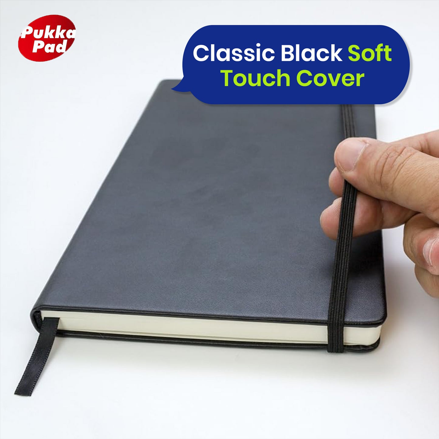 Pukka Pad A4 Notebook – 192 Pages Inside Pocket Journal, Single Writing Book For Office Workers