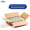 Durable 110L Bin Bags 25 Pack Recycled Plastic for Daily Use