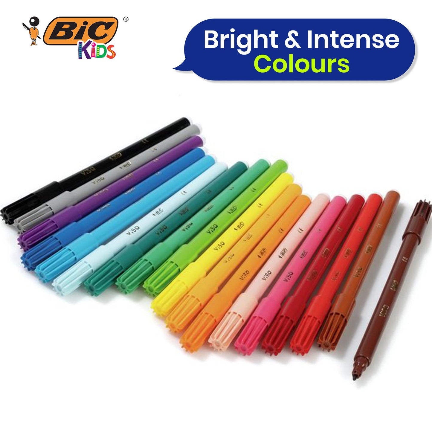 BIC Kids Visa Colouring Pens 20 Box