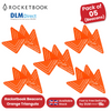 Rocketbook Beacons - Reusable Whiteboard Scan Sticker for Digital Notes, pack 5