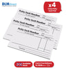 5 Star Petty Cash Pad - 80 Sheets Finance Record Receipt Book for Cash Expenses & Receipts
