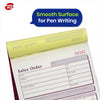 Order Book Paper Duplicate NCR Receipt Carbonless Pad for Business (Pack of 5)