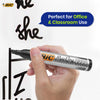 BIC 2300 Permanent Markers Pack of 3 & Pukka Pad A4 Notepads 3Pack, Complete Study Kit
