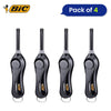 BIC Mega Standard Utility Lighter Black- 2 x Blister Pack of 2