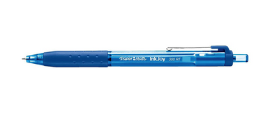 INKJOY 300 RETRACTABLE 0.5 BLUE + WHITE - Single