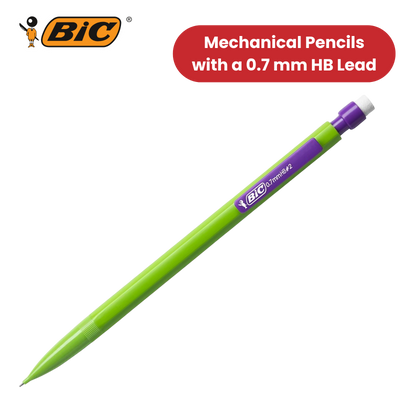 BIC Matic Combo Mechanical Pencils (Value Pack of 8, Plus 2 Free)