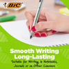 BIC Ecolutions Round Stic Ballpoint Pens - Blue Ink, 1.0mm Tip - Box of 60