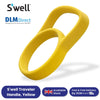 S'well Traveler Handle Silicone Bottle Grip Carry Accessory, Yellow