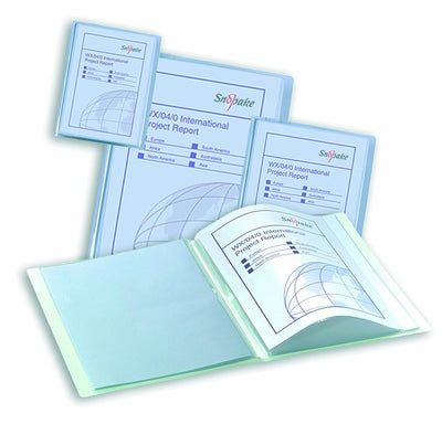 Snopake Superline A5 Presentation Book 20 Pocket Polypropylene Clear 11941 - 1 to 20 Packs