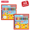 Stabilo Trio Thick Colouring Pencils Assorted Pack of 24
