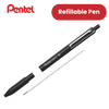 Pentel iZee Retractable Ballpoint Pen, Black Ink Smooth Writing for Home, Office