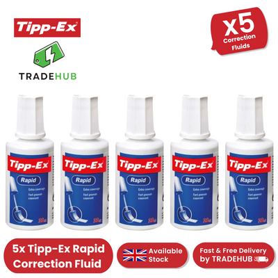 Tipp-Ex Fluid 20ml - Pack of 5
