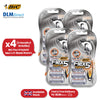 BIC Flex 5 Hybrid, Men's 5-Blade Razors, Precision Blade for Accuracy, Pack with 1 Handle and 4 Refills