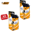 BIC CRISTAL FINE BALL POINT PEN BLACK - PACK OF 50 - 1 to 5 Packs