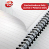 PUKKA PADS WHITE A4 WIREBOUND MANUSCRIPT BOOK 160 page 90gsm (RULED) - PACK OF 1 to 5