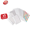 Pukka Concord Divider A4 Multi 5 Part - 1 to 5 Packs