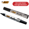 Bic 2000 Permanent Black Bullet Tip Marker 820915 - Single Pen Bic 2300 Permanent Black Bullet Tip Marker - 5 Single Pens
