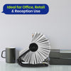 Rotary Business Card Organiser with 500 Index Cards and A-Z Tabs