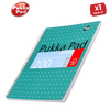 Pukka Pad A4+ Metallic Jotta Notebook, Green Wirebound, 200 Pages 80gsm