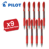 Pilot G207 Retractable Gel Rollerball 0.7mm Tip Smooth Single - Multi Pens Red