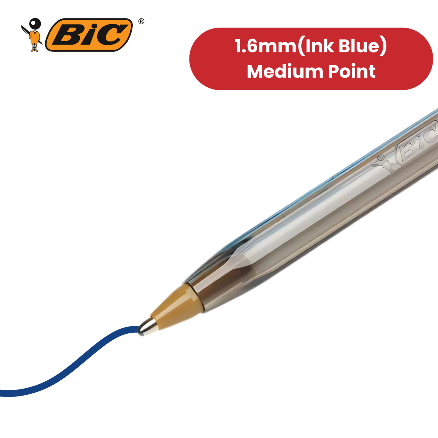 Bic Cristal Fun Ball Pen � Turquoise - Pack of 1