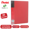 PENTEL RECYCOLOGY A4 DISP BK 20PKT RED - Pack of 1