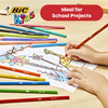 BIC Kids Tropicolors 2 Colouring Pencils Assorted - Pack of 18 - 1 to 5 Packs