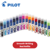 Pilot FriXion Ball & Clicker Pen Refills Red 0.7mm - (Pack of 3) Smooth Writing