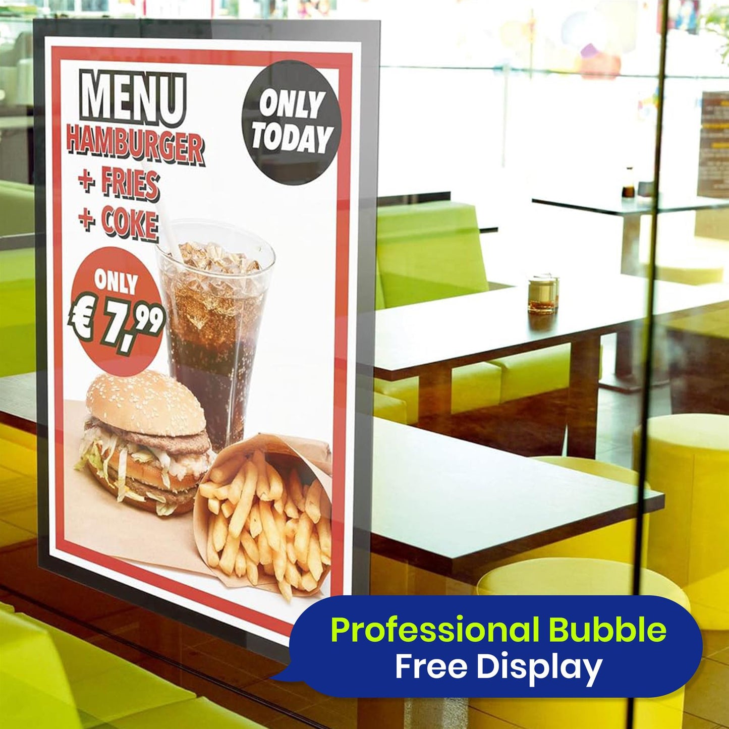 Durable DURAFRAME A1 Magnetic Self-Adhesive Poster Frame UV Resistant