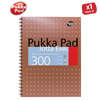 Pukka A4 300 page Metallic jotta - Lined Pack of 1