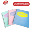 Pukka Pad Pastel Jotta Pad A4, Lined Notebook for School, Work & Notes Pack of 3