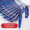 Pilot Frixion Fineliner Black Pen - Smooth, Erasable Ink for Precise Lines