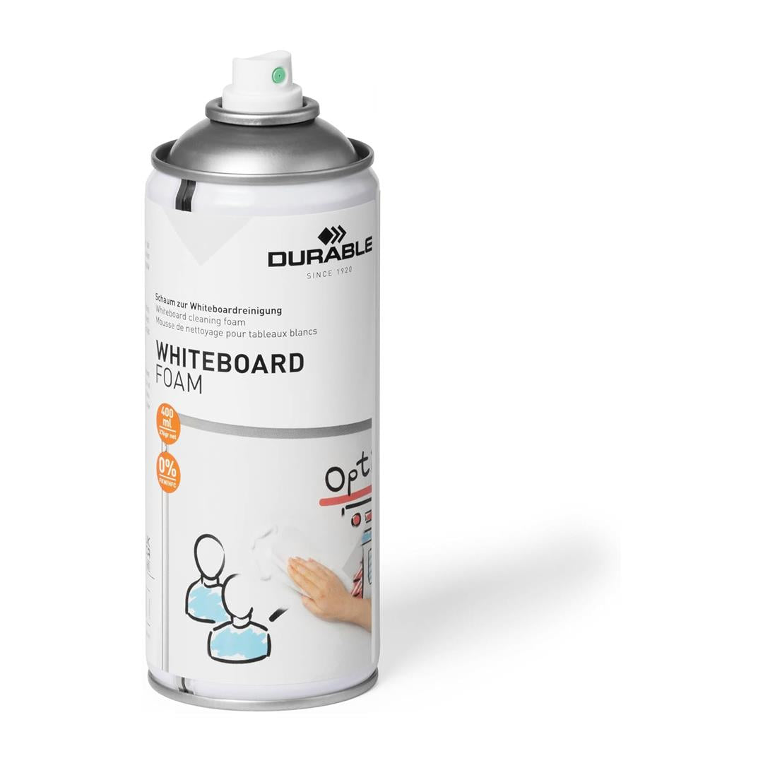 Durable Whiteboard Cleaner Foam Spray for Dry Erase Boards - 400 ml