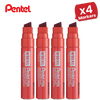 PENTEL N50XL PERMANENT MARKER RED - Single Pen