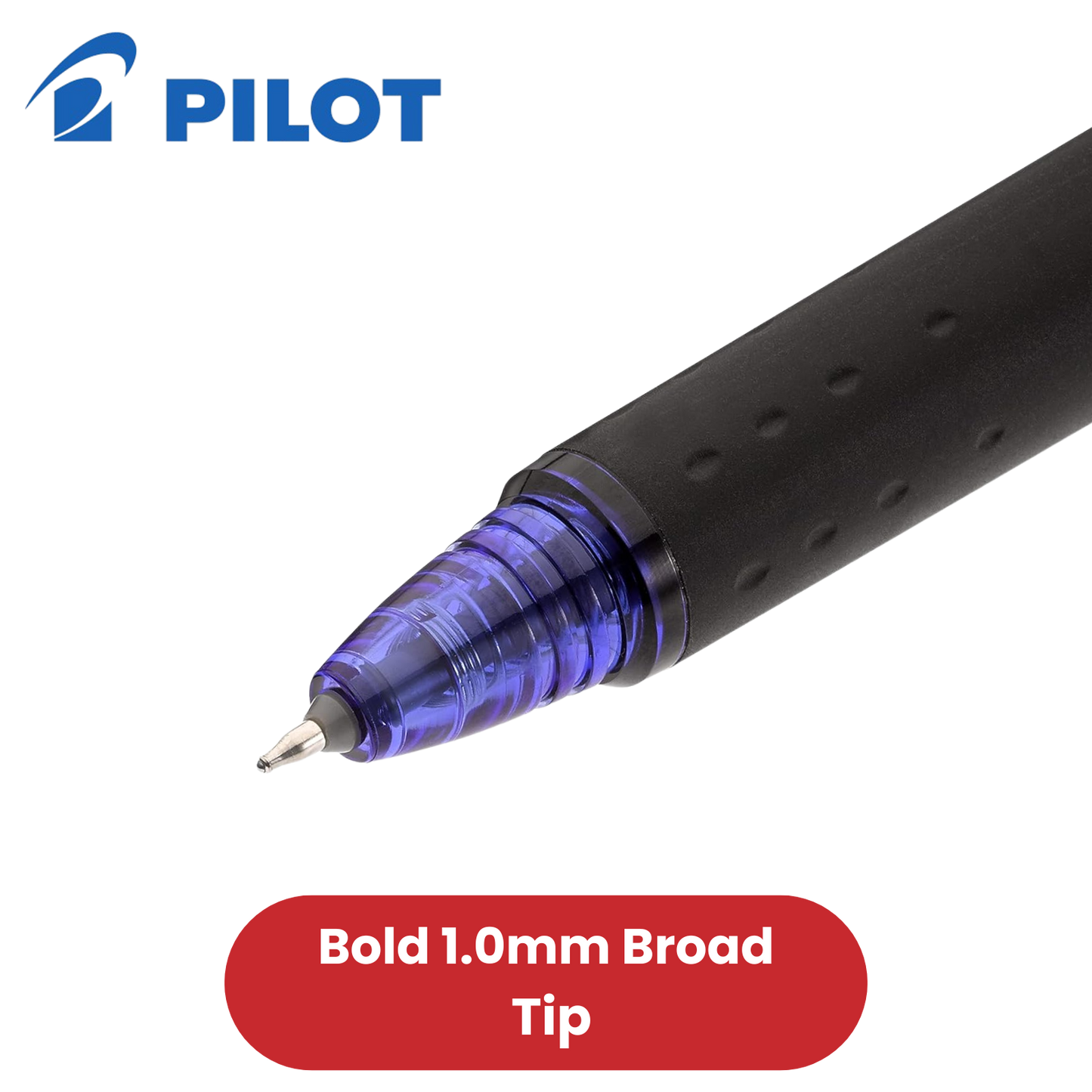 Pilot Frixion Refill 1.0mm Broad - Blister Pack of 3 - Blue
