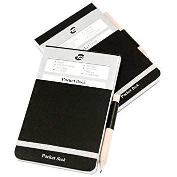 Pukka A7 Police Memo Book with Pencil and Elasticated Strap - Pack of 6