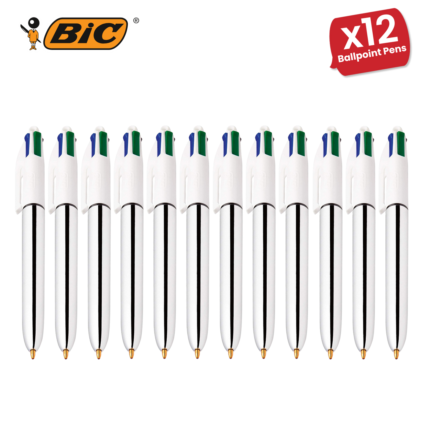 BIC 4 Colour Shine - Pack of 1
