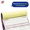 Pukka Pad Duplicate Invoice Book 50 Sets Self-Employed VAT Receipt Pad for Business