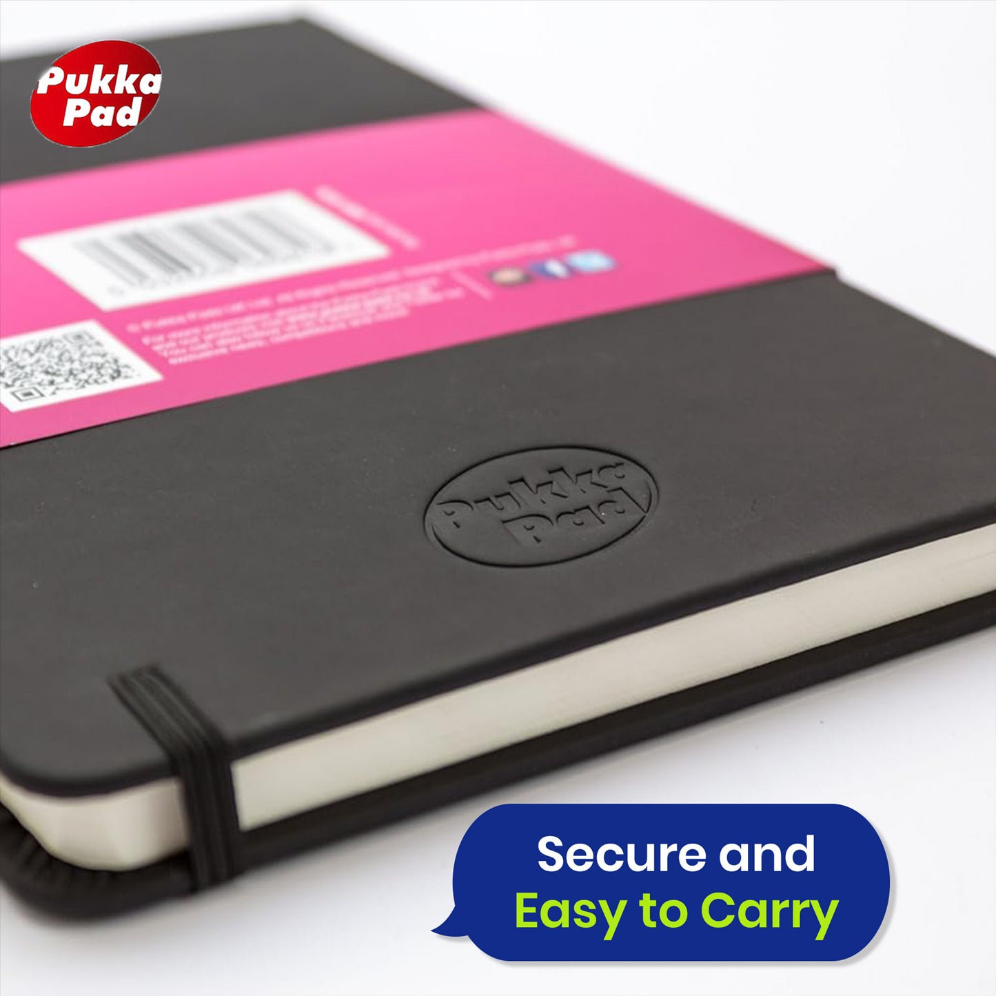 Pukka Pad A4 Notebook – 192 Pages Inside Pocket Journal, Single Writing Book For Office Workers