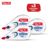 Tipp-Ex Mini Pocket Mouse Correction Tape - 3 Pcs Quick Fix White Correction Roller for Students