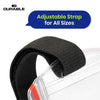 ID Badge Holder Arm Band Transparent Plastic Adjustable Strap 10 Pack for Work & Security Staff