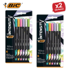 BiC Intensity Fine Felt Tip Pens, Pack of 6