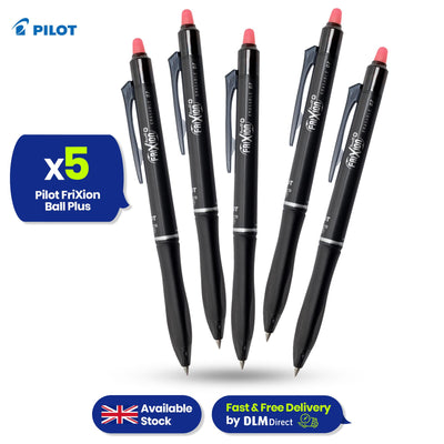 Pilot Frixion Ball Plus - Red - Pack of 5