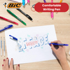 BIC Gel-Ocity Illusion 0.7mm Erasable Gel Pens Blue - Pack of 12 Refillable